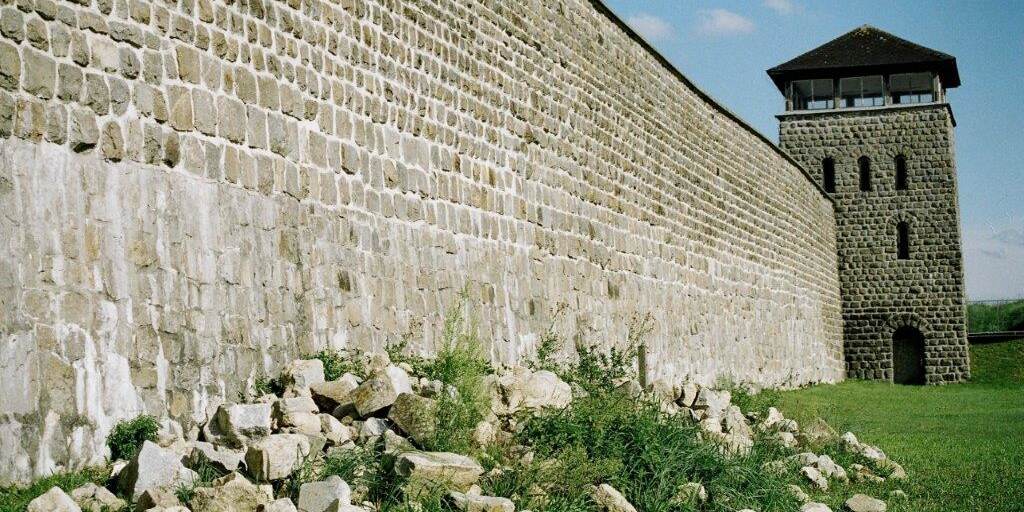 KZ-Gedenkstätte Mauthausen - wall © Fotoarchiv der KZ-Gedenkstätte Mauthausen-Stephan Matyus