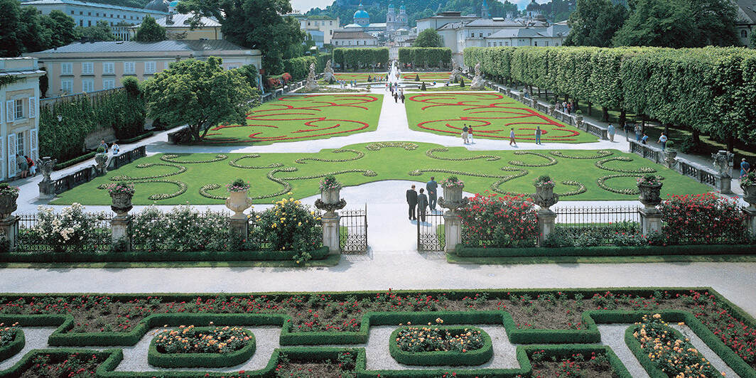 View over Mirabell garden 2 © Tourismus Salzburg GmbH
