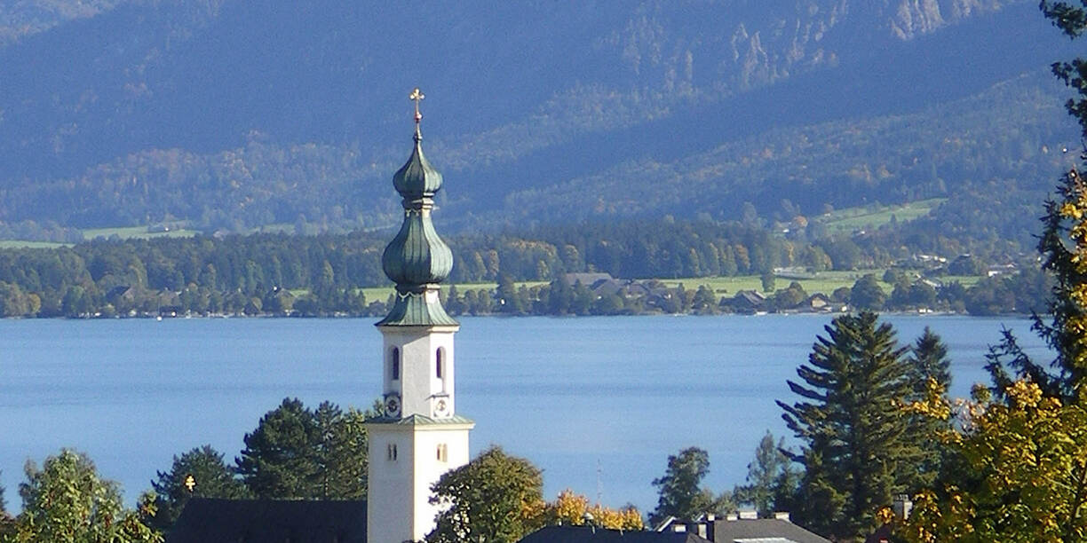 St. Gilgen at lake Wolfgangsee © WTG