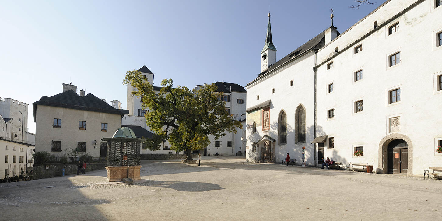 Festung Hohensalzburg - Burghof © Salzburger Burgen und Schlösser