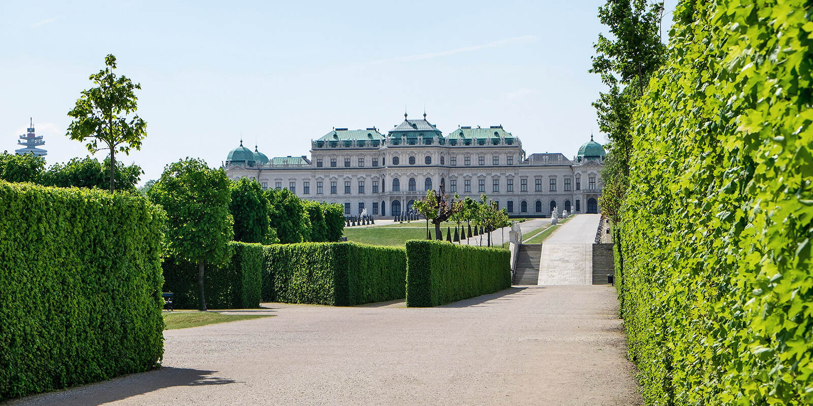 Belvedere Palace and garden © WienTourismus | Christian Stemper