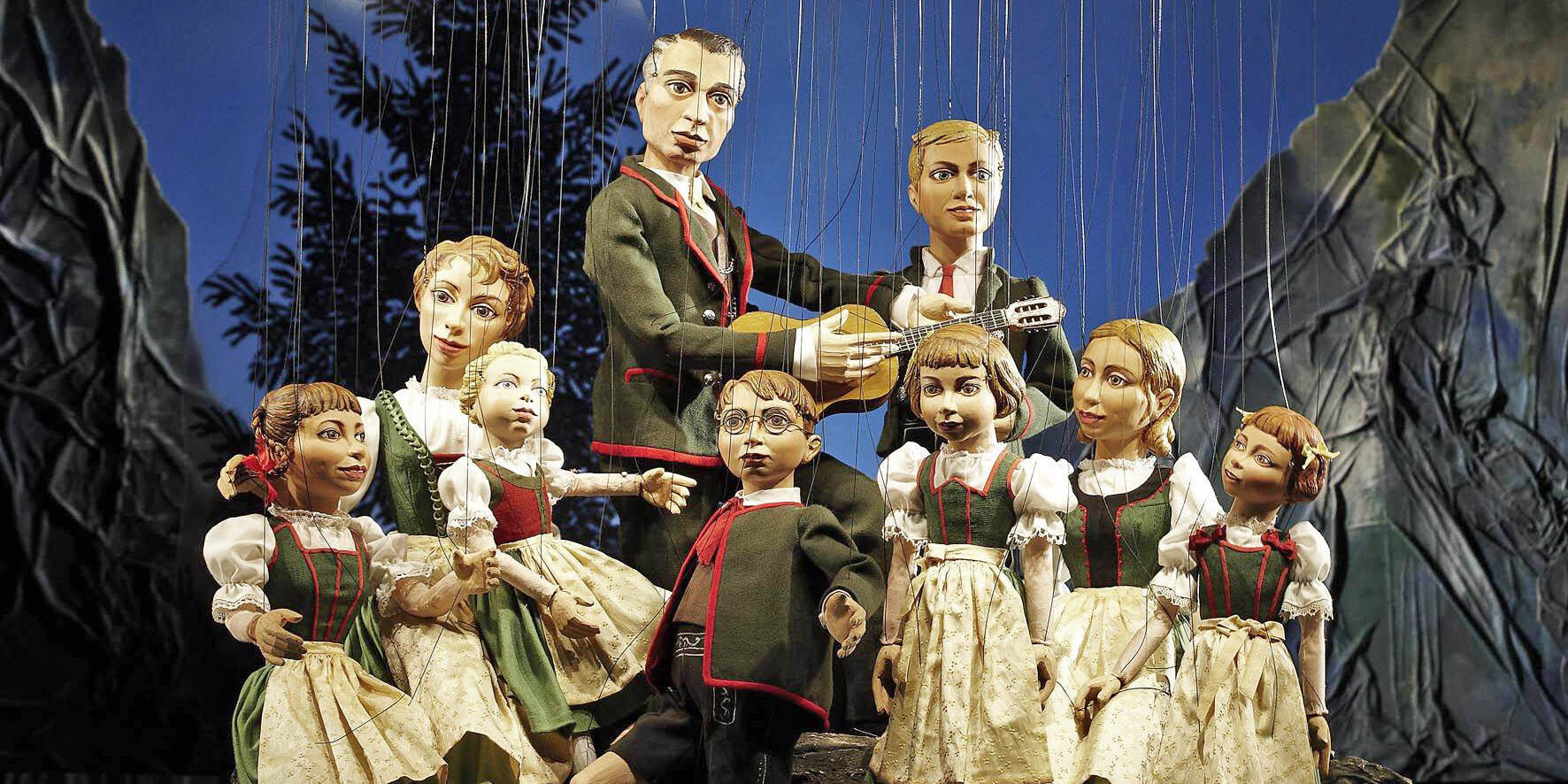 Salzburger Marionettentheater - The Sound of Music die Trapp Familie © Marionettentheater & TSG