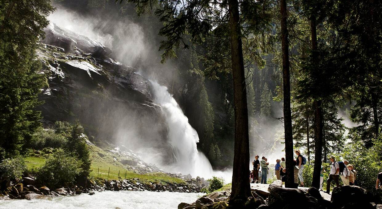 Krimmler Wasserfälle im Nationalpark Hohe Tauern © Krimmler Wasserfälle