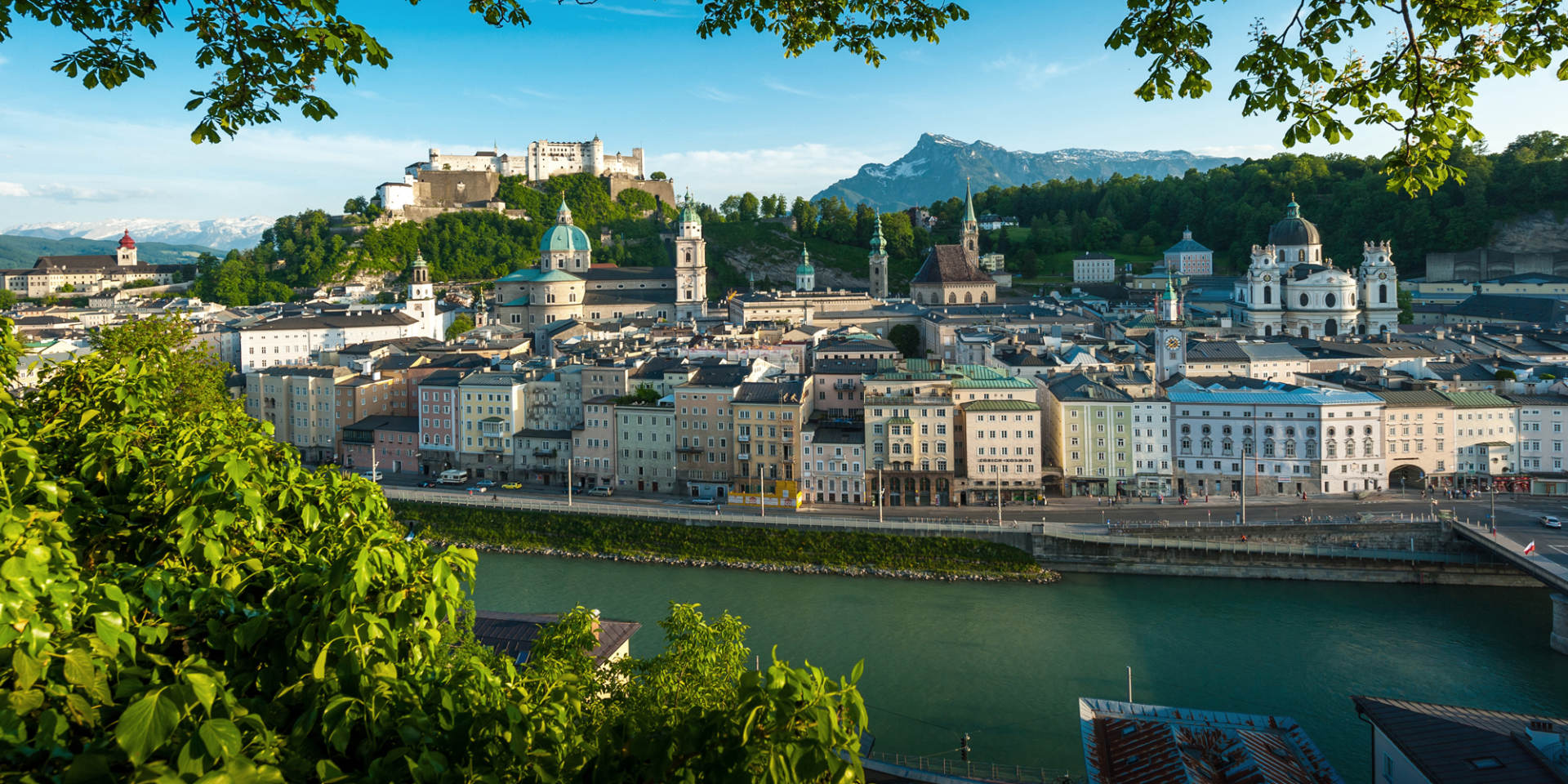 Salzburg panorama in summer © Tourismus Salzburg GmbH