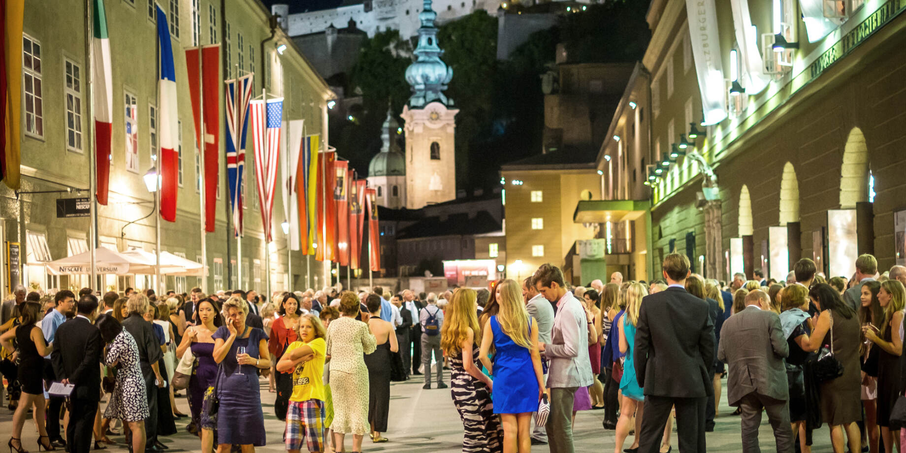 The Famous Festival Hall In Salzburg City