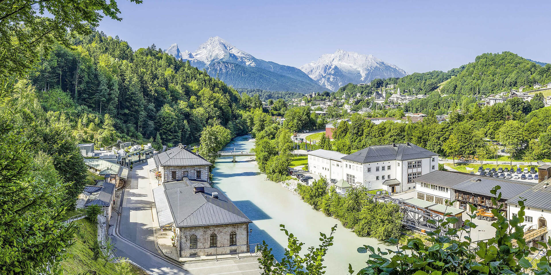 Berchtesgaden Salt Mine - Exterior view © Salzbergwerk Berchtesgaden - Suedwestdeutsche Salzwerke AG Berchtesgaden Salt Mine - Exterior view © Salzbergwerk Berchtesgaden - Suedwestdeutsche Salzwerke AG