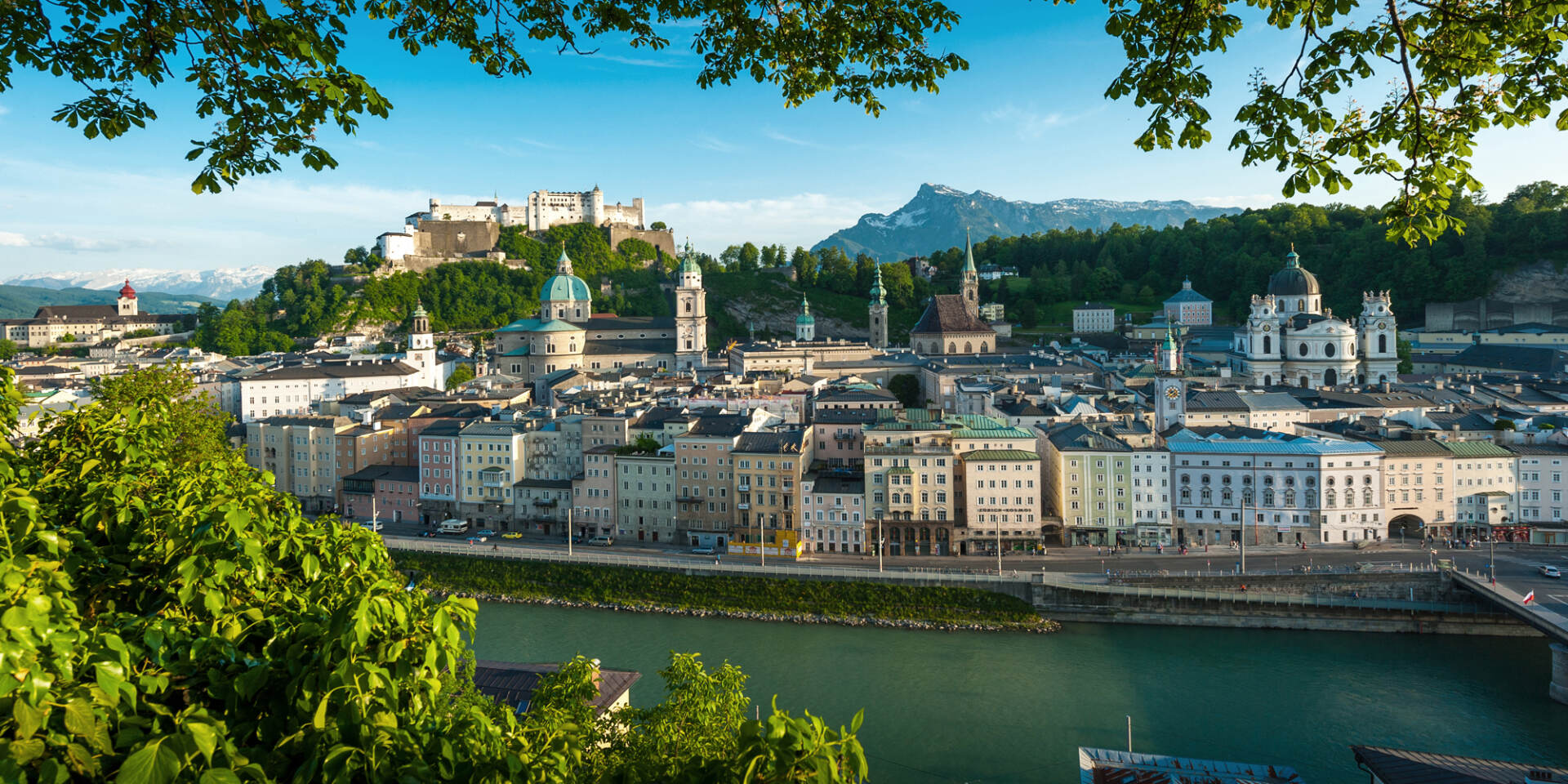 Salzburg Panorama im Sommer © Tourismus Salzburg GmbH