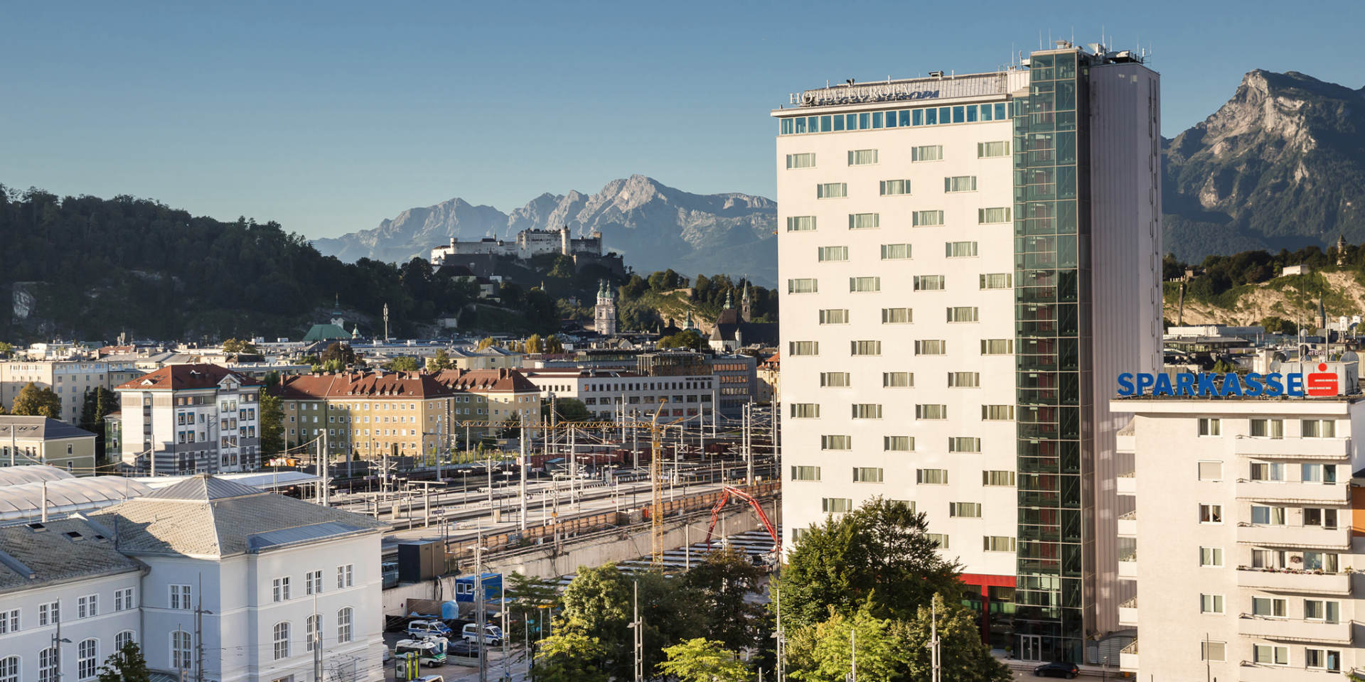 Austria Trend Hotel Europa Salzburg - Aussenansicht © Austria Trend Hotels