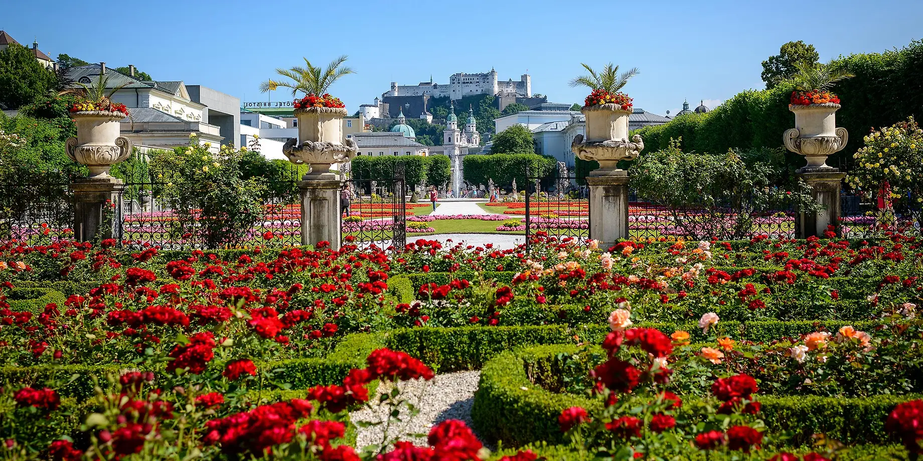 Mirabell Palace And Mirabell Gardens Sights In Salzburg