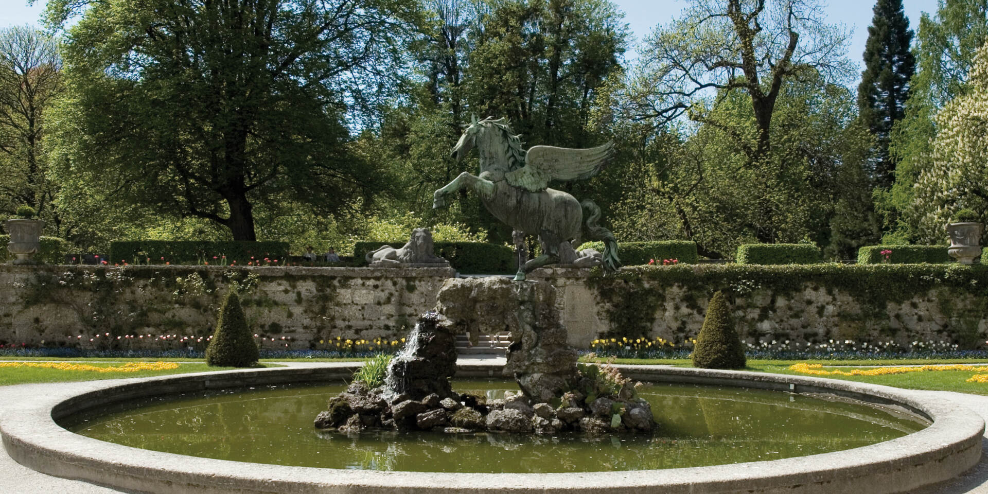 Pegasus Brunnen - Mirabell Garten © Tourismus Salzburg GmbH