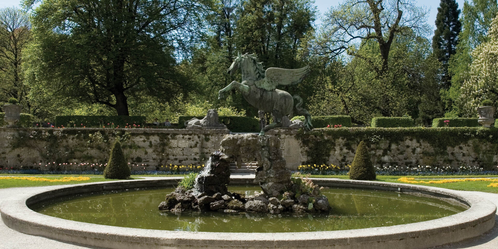 Pegasus Brunnen - Mirabell Garten © Tourismus Salzburg GmbH