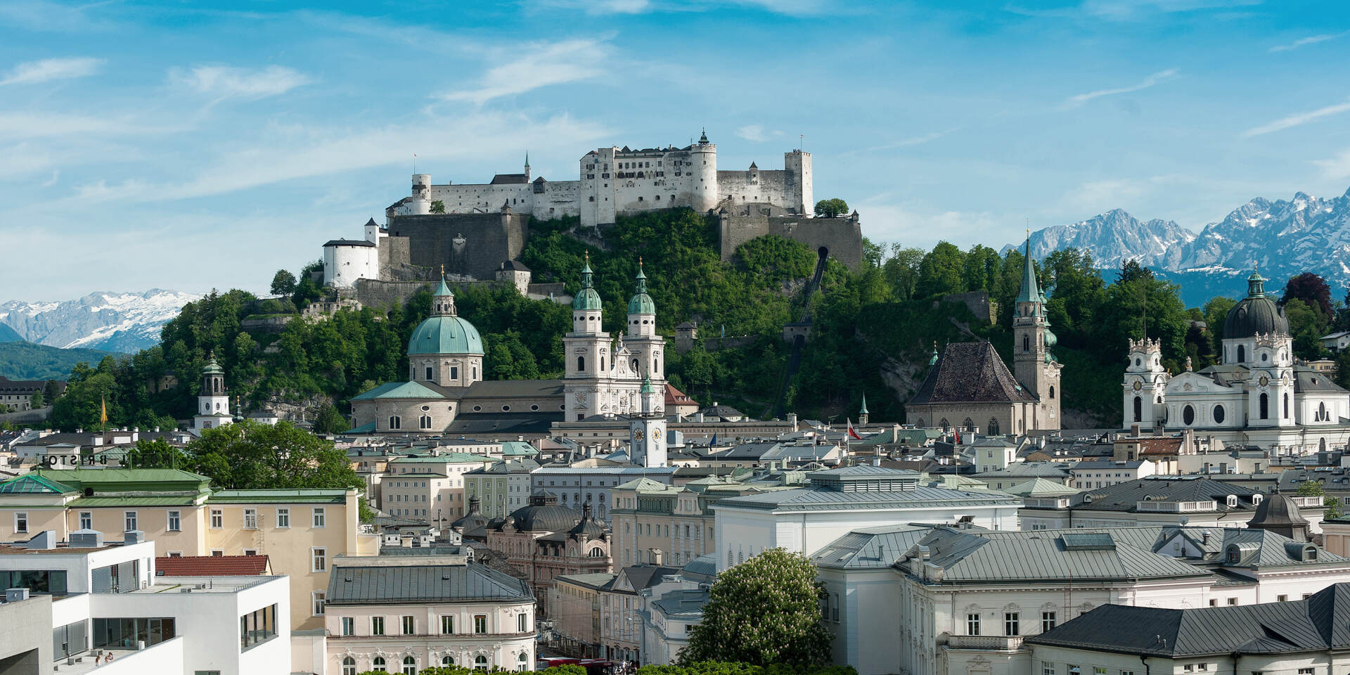 Salzburg - Stadtansicht mit Festung Hohensalzburg © Tourismus Salzburg GmbH