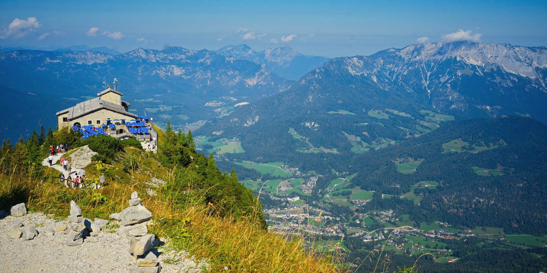 Tour to Eagle's Nest - panoramic view © Salzburg Panorama Tours