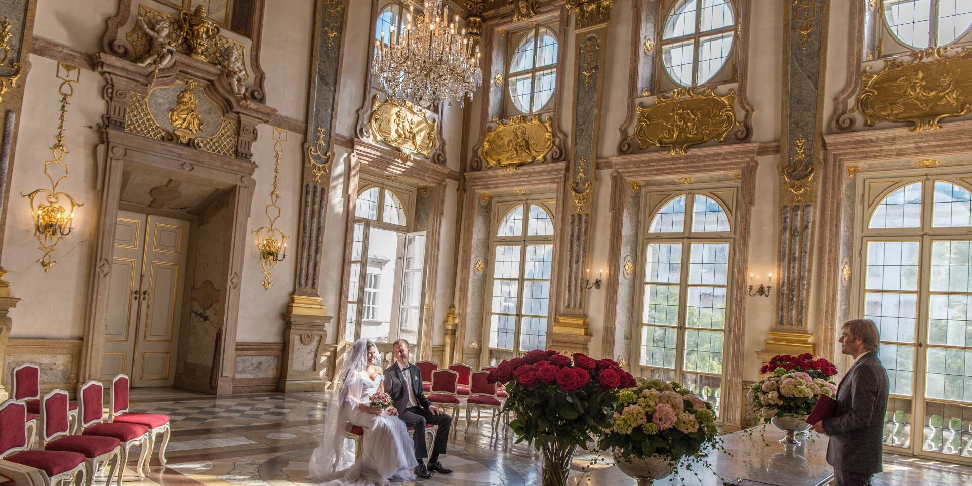 Ceremony in the Marble Hall © Panorama Tours