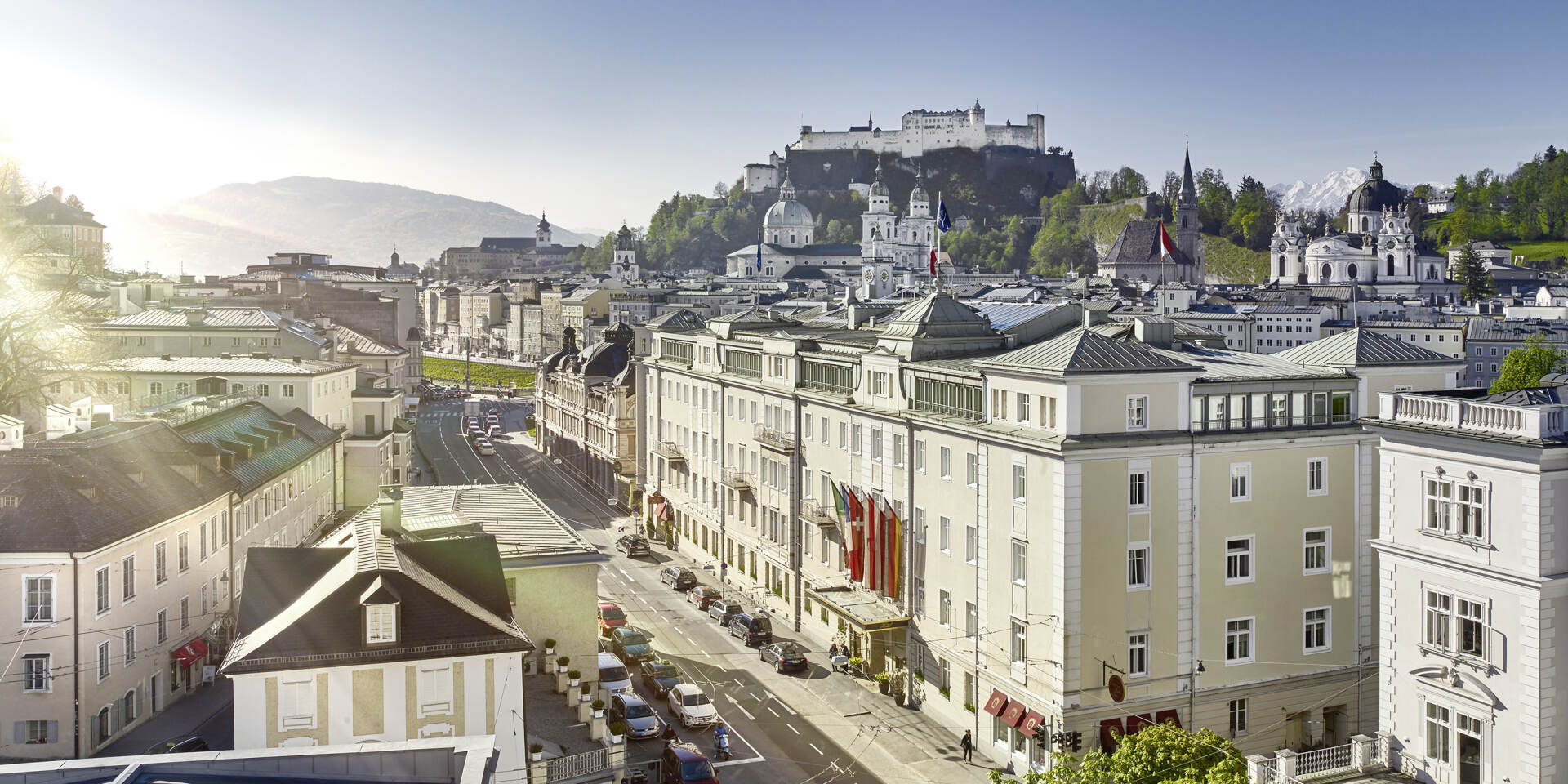 Hotel Sacher Salzburg - Aussenansicht © Hotel Sacher Salzburg