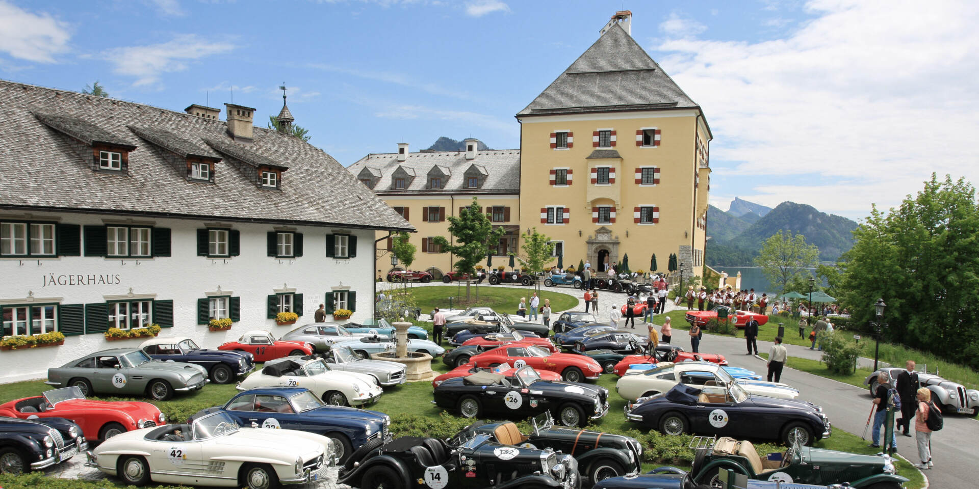 Schloss Fuschl - Gaisbergrennen © Salzburg Rallye Club  Lagger & Houlgrave