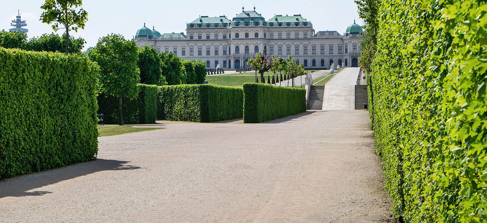 Schloss Belvedere mit Garten © WienTourismus | Christian Stemper