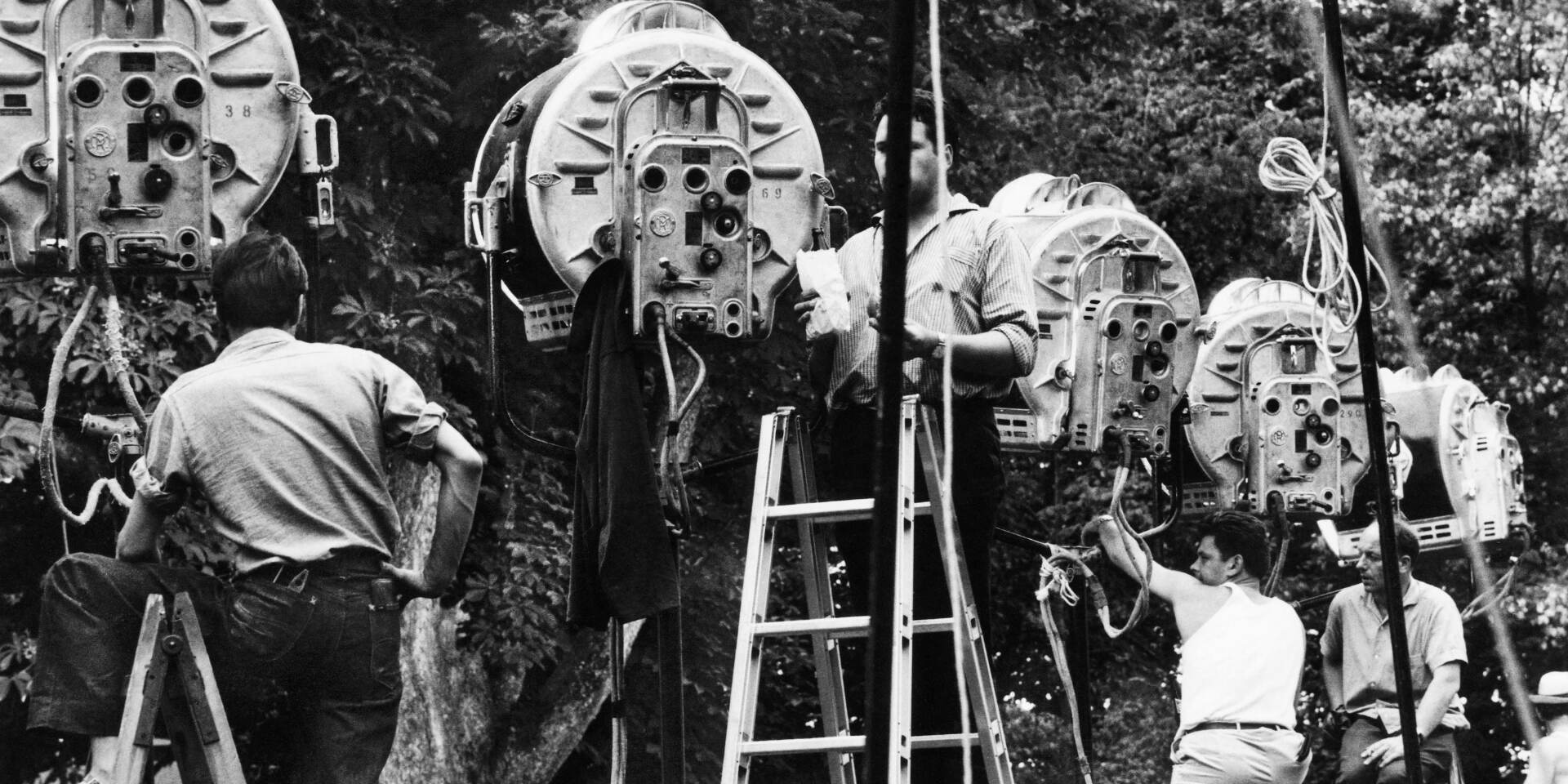 Dreharbeiten Sound of Music Film - Crew © Erich Lessing - Leica Galerie - Boutique Salzburg