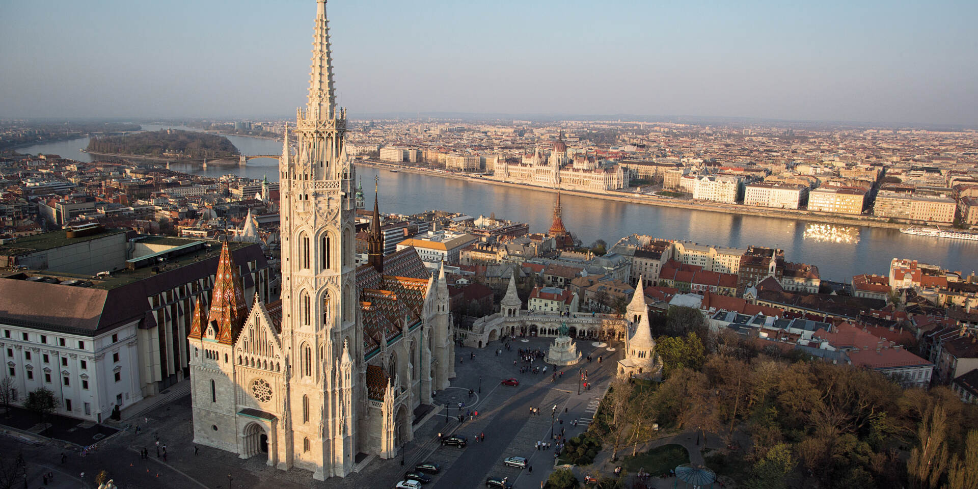 Budapest - Matthias Church - aerial photograph © The Board of Trustees of the Matthias Church