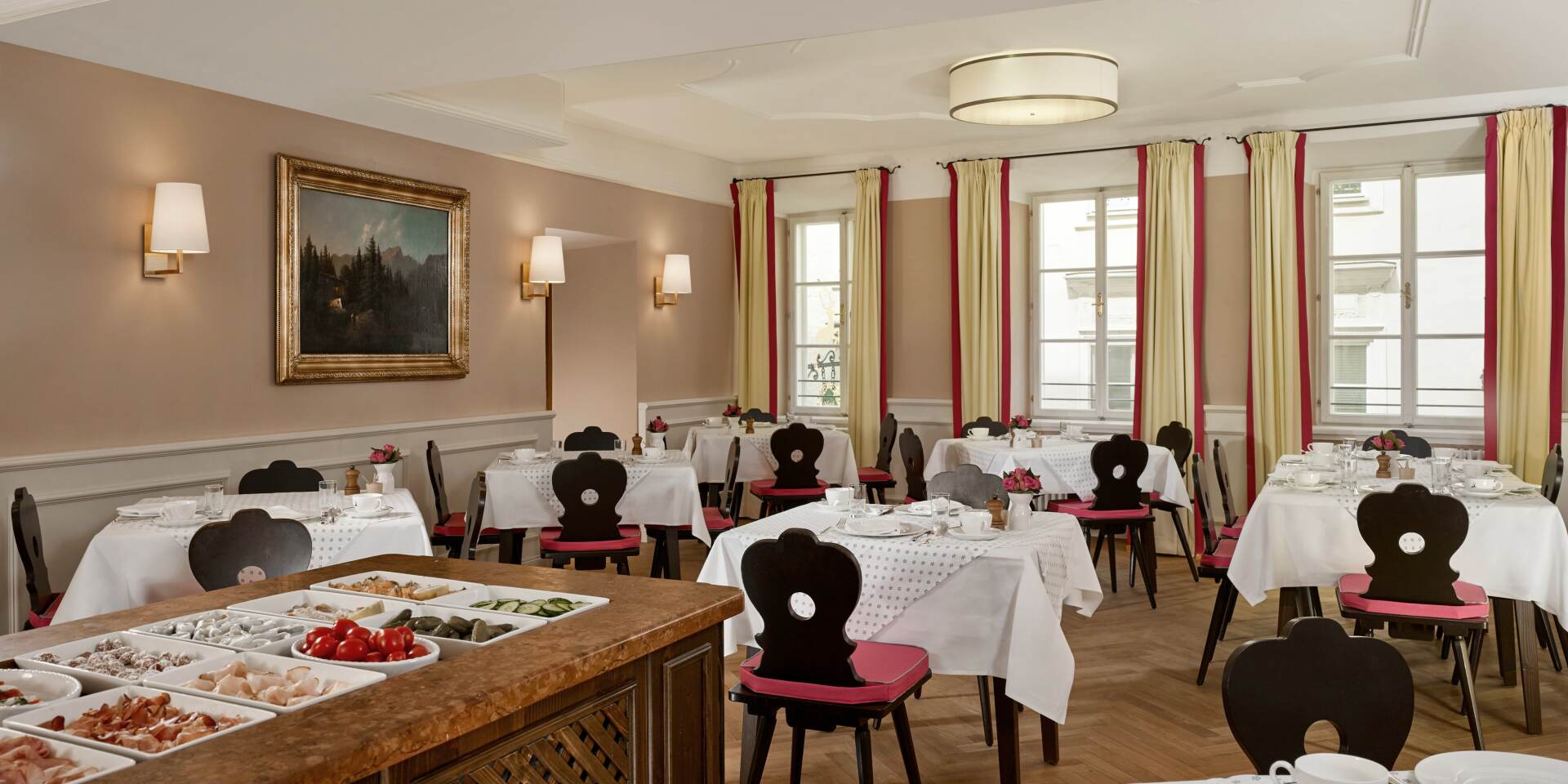 Hotel Goldener Hirsch - Restaurant © Hotel Goldener Hirsch, a Luxury Collection Hotel, Salzburg
