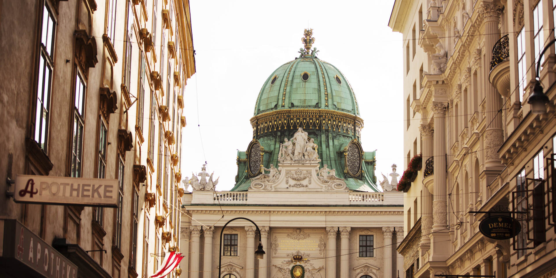 Vienna - Hofburg, Michaelerkuppel dome © WienTourismus | Peter Rigaud
