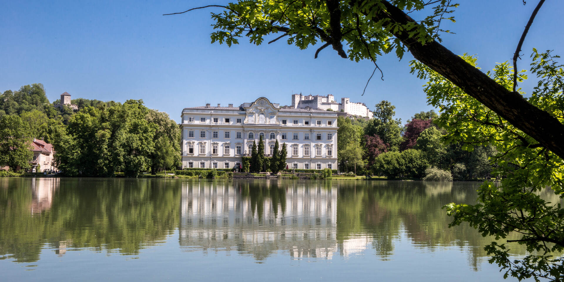 Schloss Leopoldskron with lake © Panorama Tours