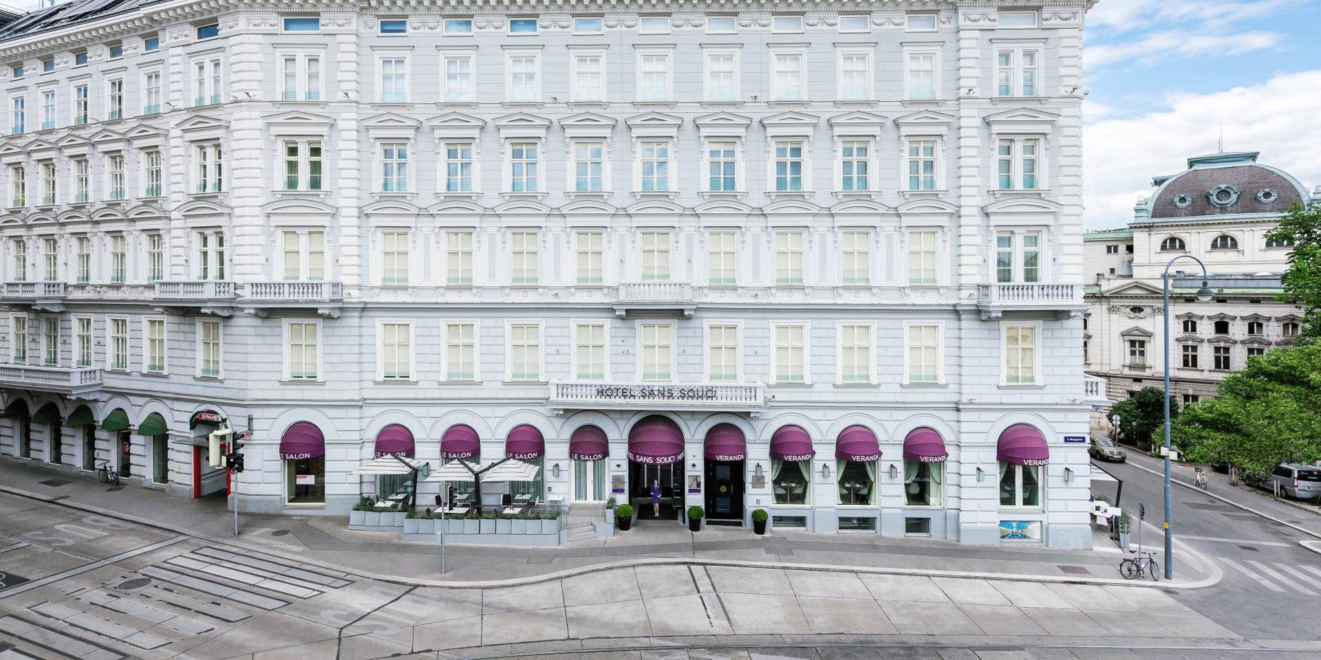 Hotel Sans Souci Wien - exterior view © Stefan Gergely