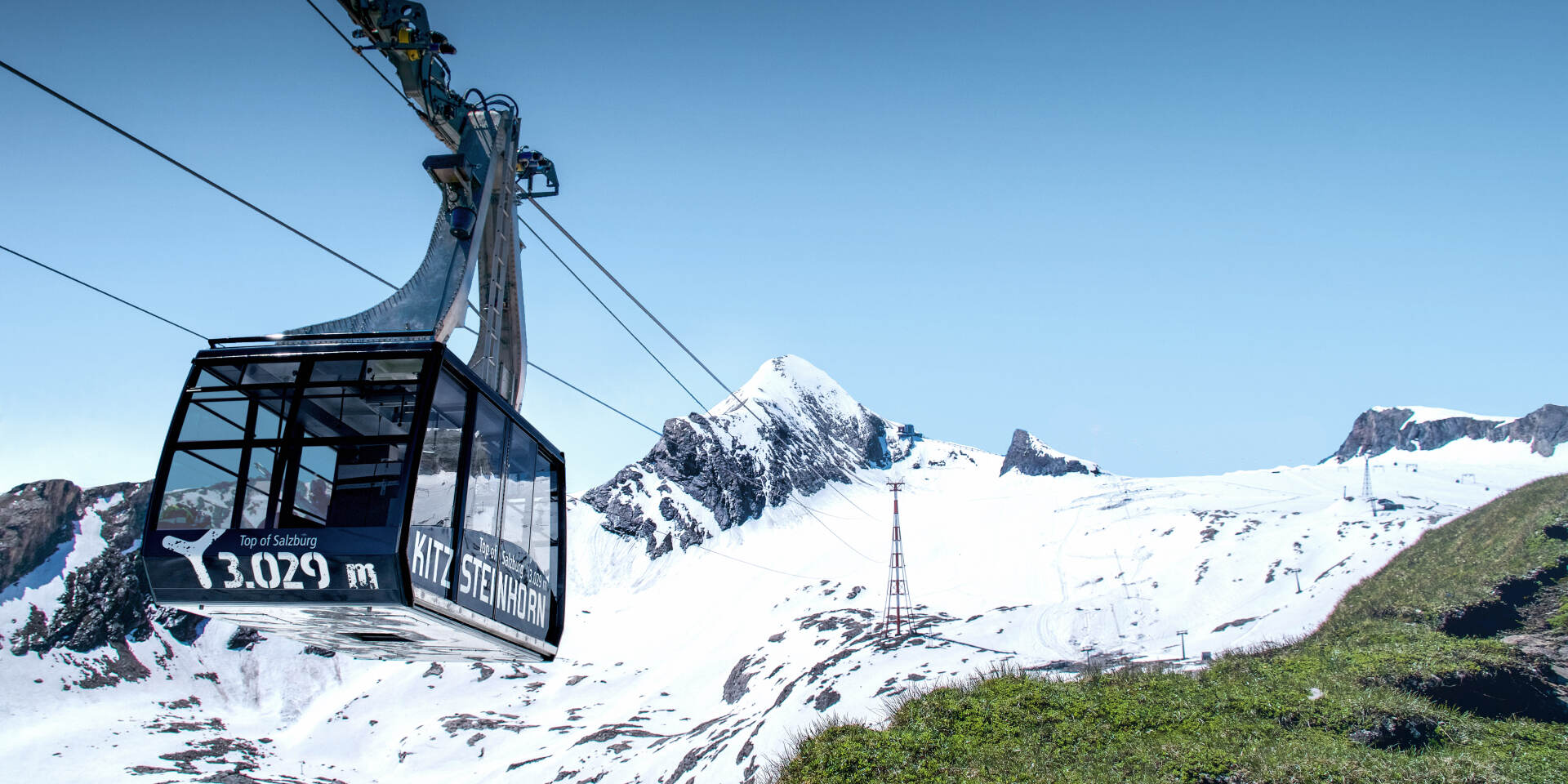 Kitzsteinhorn - Gipfelbahn im Sommer © Gletscherbahnen Kaprun