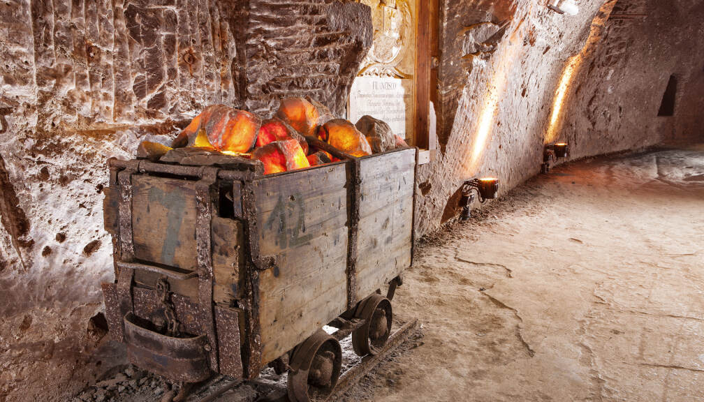 Salt Mine Berchtesgaden - mine car © SWS AG