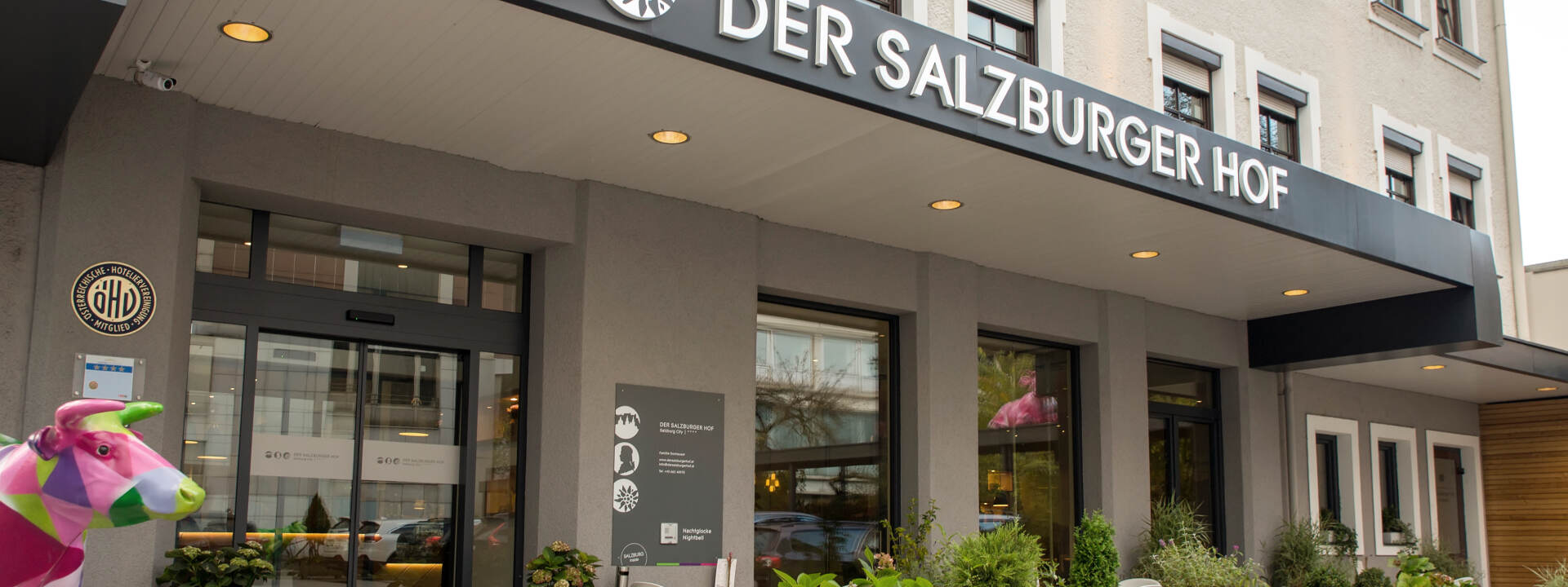 Der Salzburger Hof - Eingang © Der Salzburger Hof