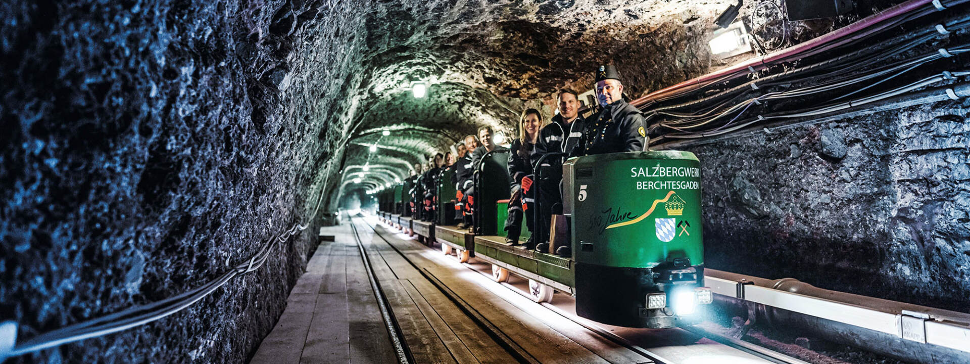 Salzbergwerk Berchtesgaden - Grubenbahn © Salzbergwerk Berchtesgaden - Suedwestdeutsche Salzwerke AG