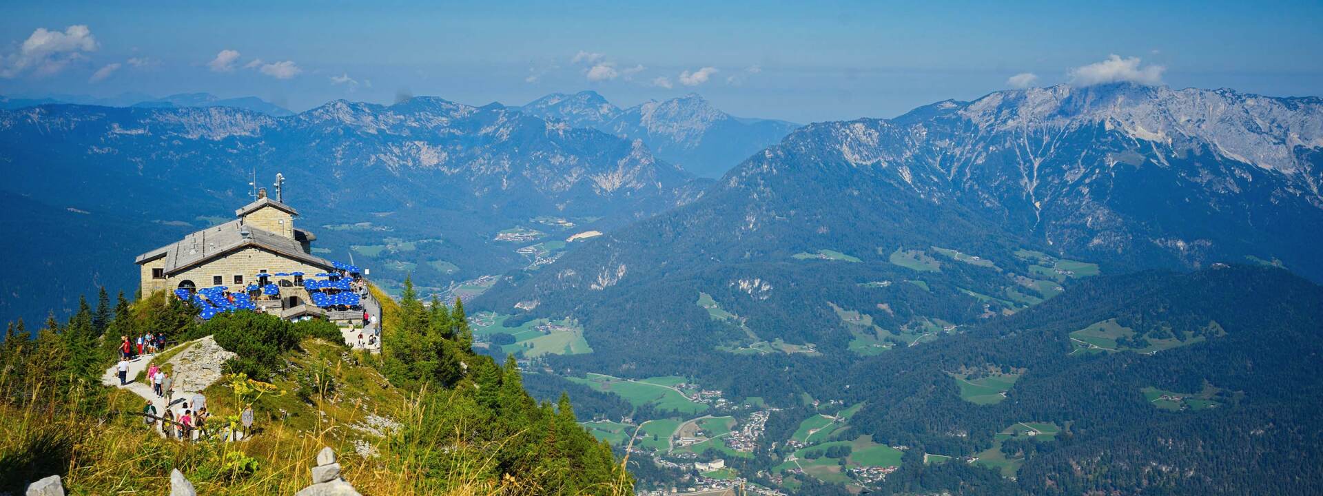 Tour to Eagle's Nest - panoramic view © Salzburg Panorama Tours