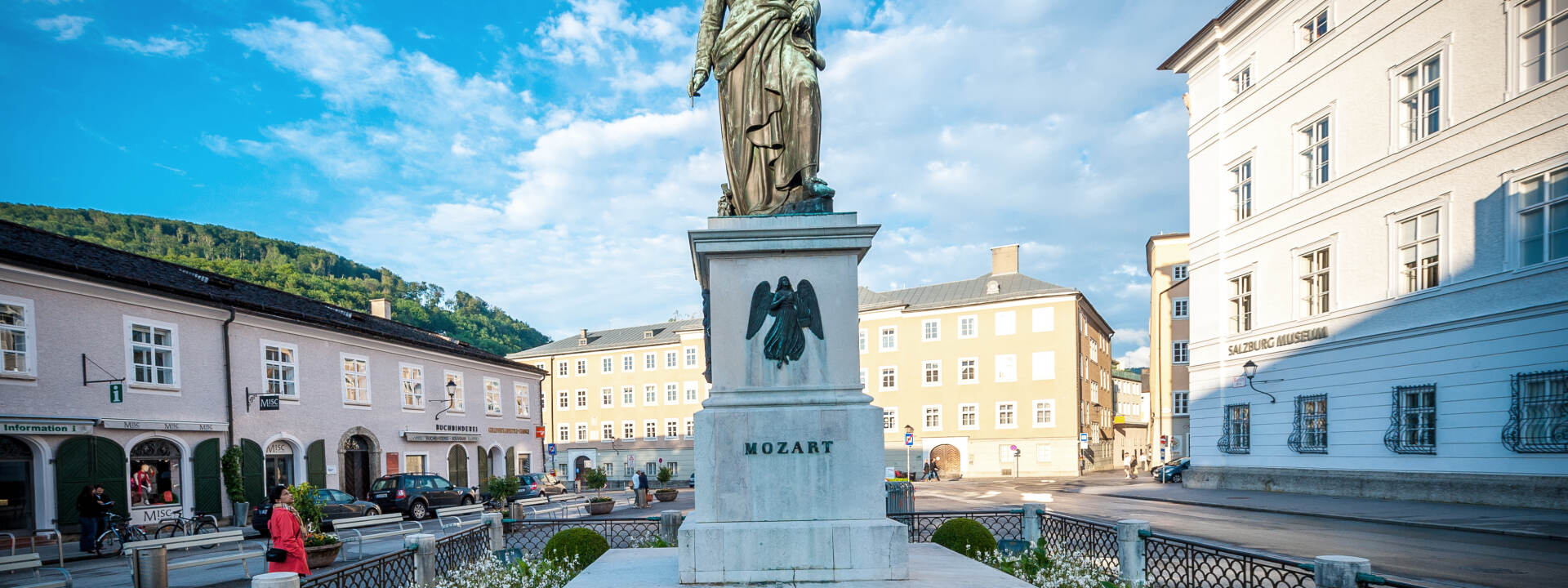Mozartstatue © Tourismus Salzburg GmbH