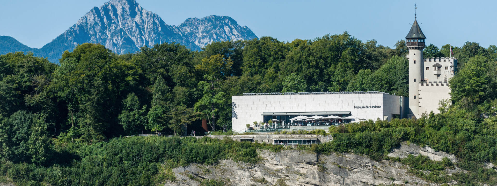 Museum der Moderne Salzburg Mönchsberg - exterior view © Turismus Salzburg GmbH