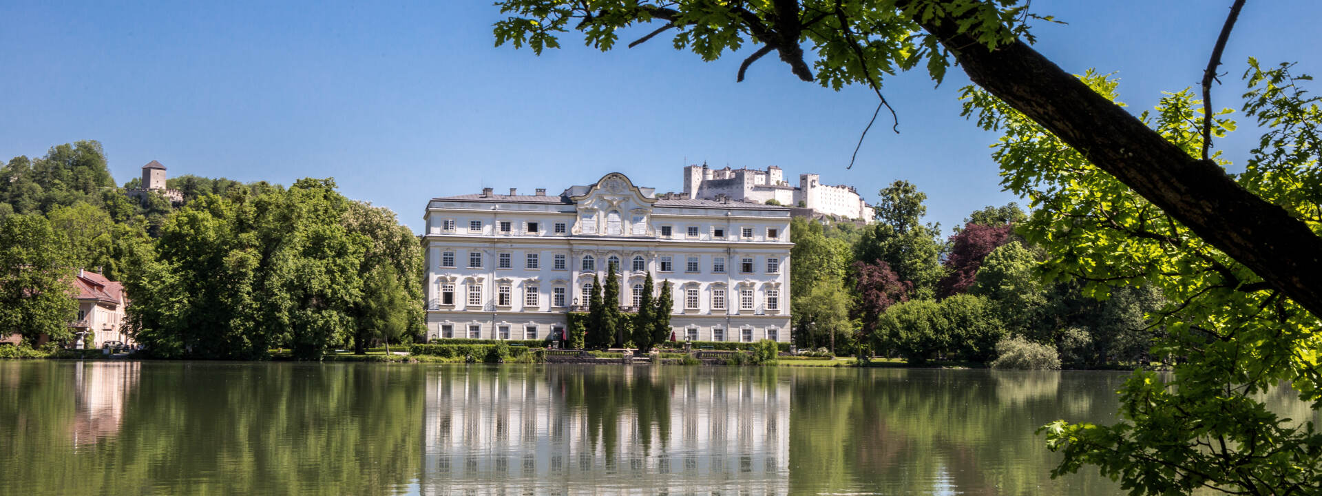 Schloss Leopoldskron with lake © Panorama Tours