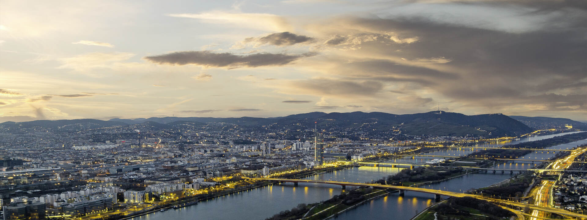 Wien - Blick auf die Donau © WienTourismus | Christian Stemper
