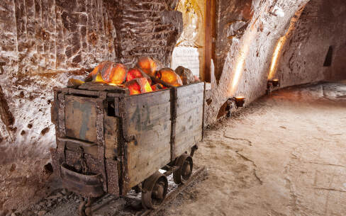 Salt Mine Berchtesgaden - mine car © SWS AG