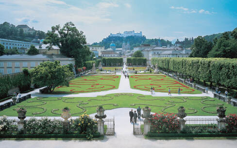 Blick über Mirabellgarten © Tourismus Salzburg GmbH