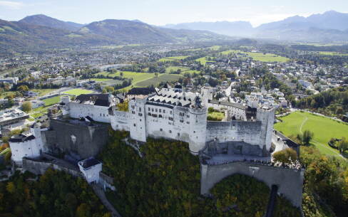 Festung Hohensalzburg - castle from above © Salzburger Burgen und Schlösser