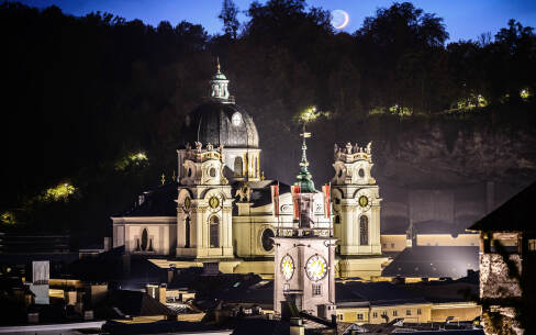 Kollegienkirche at night © Tourismus Salzburg GmbH