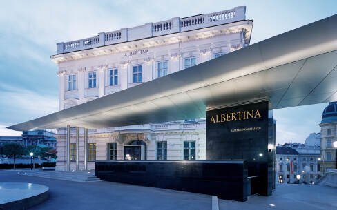 Albertina Wien - exterior view © Harald Eisenberger
