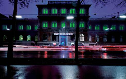 MAK - Museum of Applied Arts - exterior view at night © Margherita Spiluttini | MAK