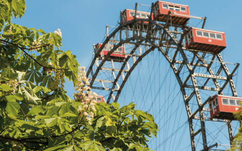 Vienna - Giant Ferris Wheel at Prater park © WienTourismus | Christian Stemper