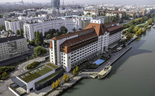 Hilton Vienna Danube Waterfront - exterior view © Hilton Hotels Austria