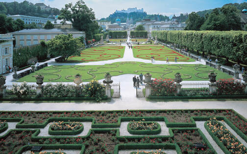 View over Mirabell garden 2 © Tourismus Salzburg GmbH