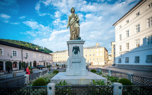 Statue of Mozart © Tourismus Salzburg GmbH