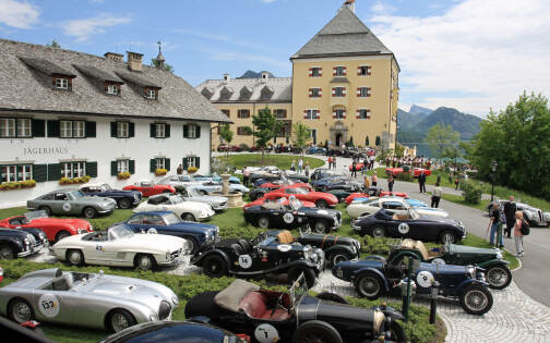 Schloss Fuschl - Gaisbergrennen © Salzburg Rallye Club  Lagger & Houlgrave