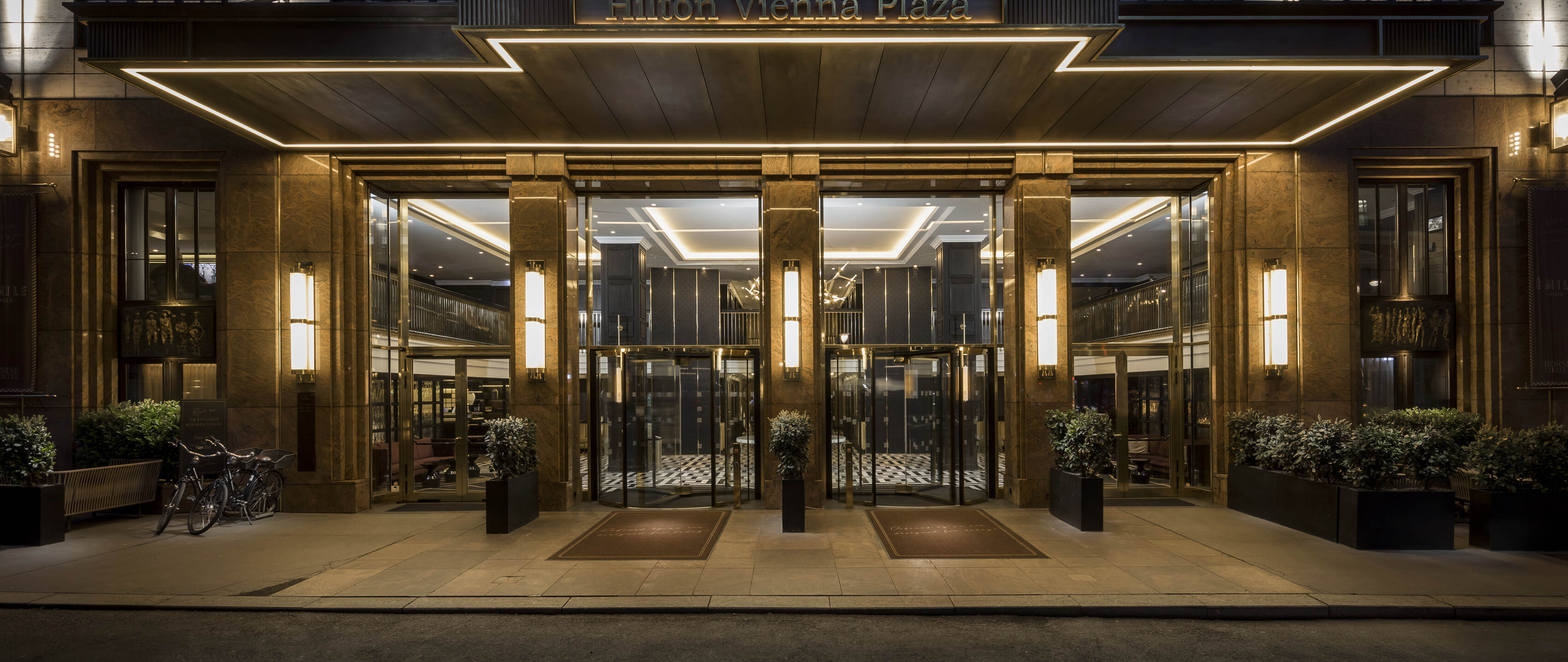 Hilton Vienna Plaza 5Sterne Hotel in Wien