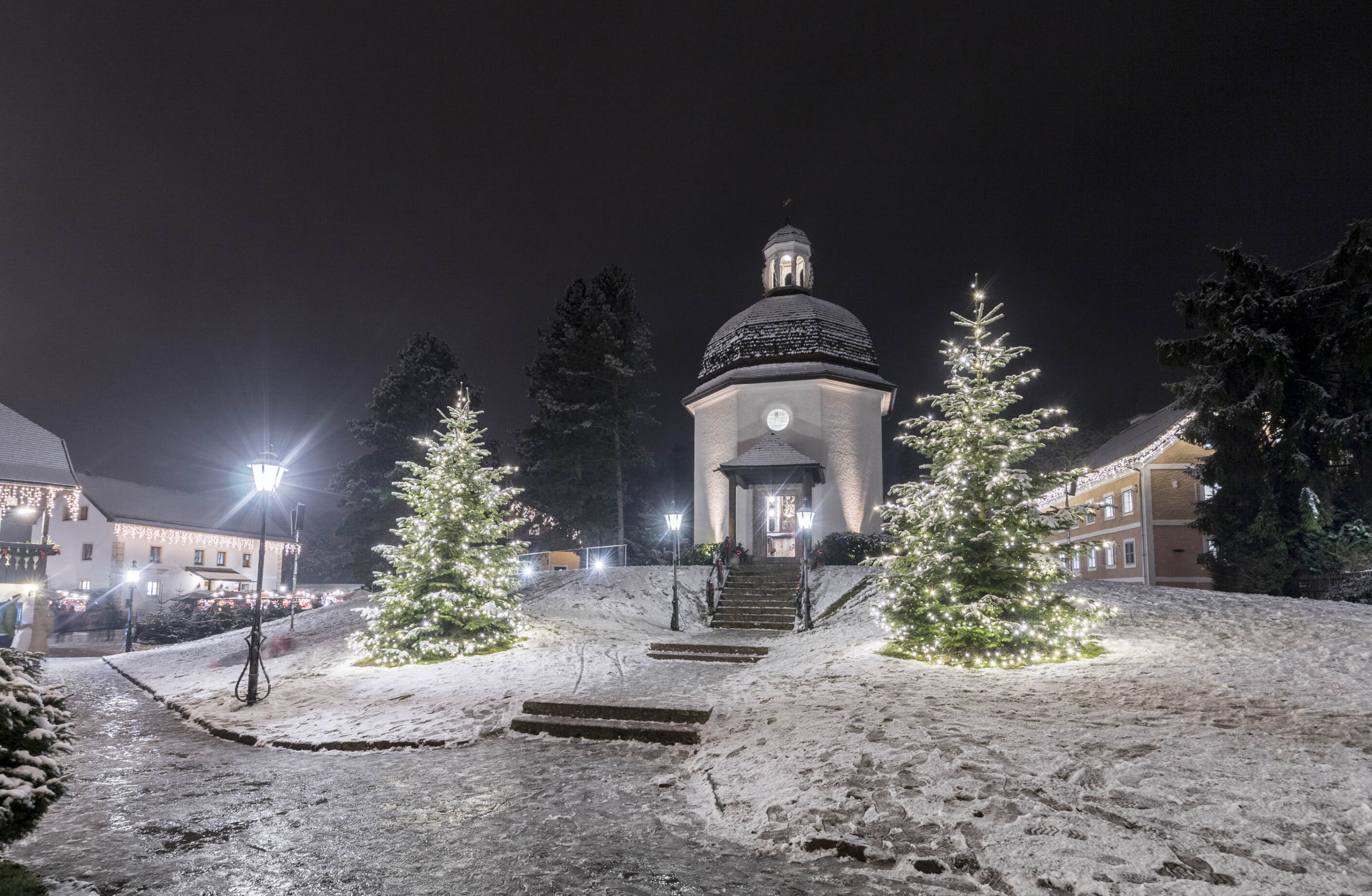 Visit the Silent Night chapel in Oberndorf